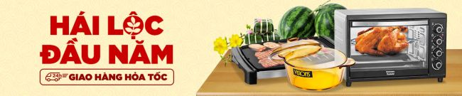 Hái lộc đầu năm giảm giá 50% đồ dùng gia đình
