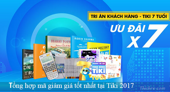 Mã giảm giá nổi bật nhất tại Tiki